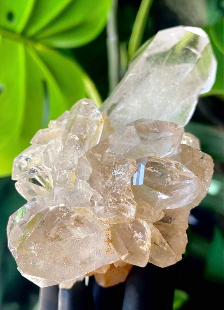 バーナクル　ヒマラヤ水晶　マニカラン産　天然石　水晶クラスター　タイムリンク