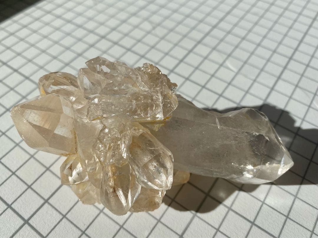 バーナクル　ヒマラヤ水晶　マニカラン産　天然石　水晶クラスター　タイムリンク