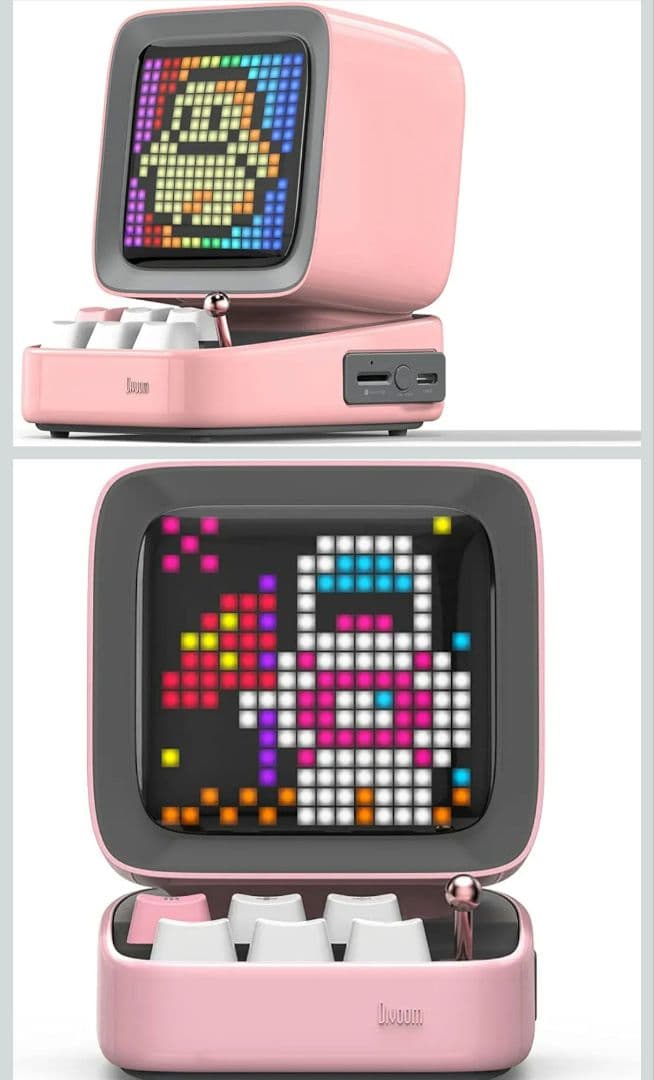 1 DITTO ポータブルBluetoothスピーカー　ピクセルディスプレイ