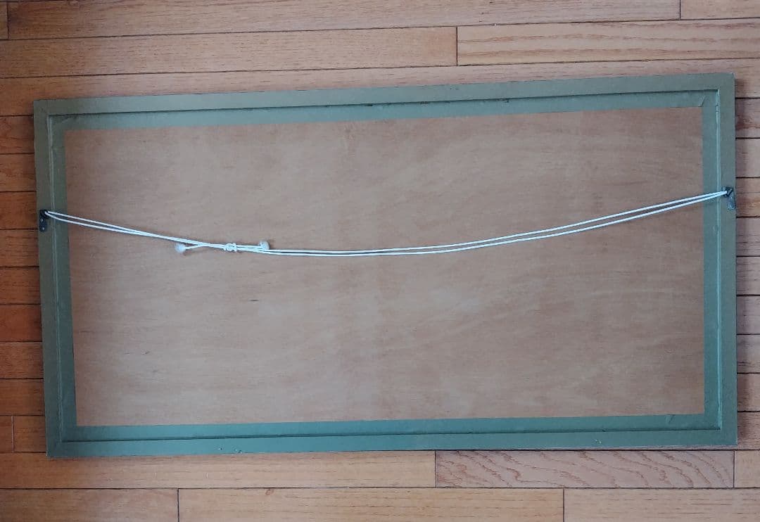 笹倉鉄平　ラゴ・マジョーレ 額装ポスター 104×54cm