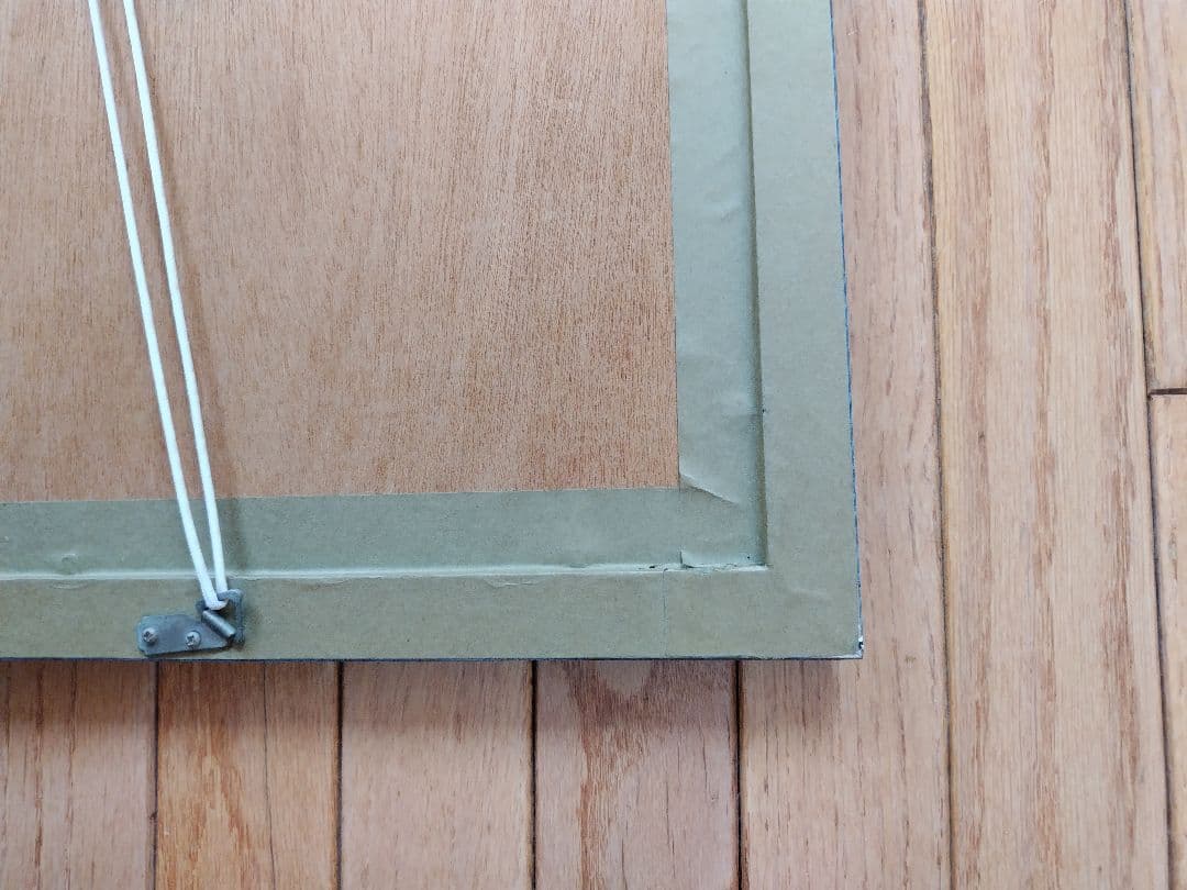 笹倉鉄平　ラゴ・マジョーレ 額装ポスター 104×54cm