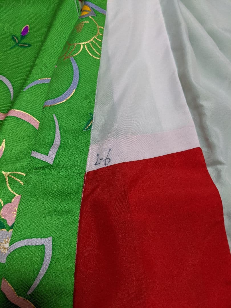 7歳用　七五三　衣裳　着物 L6