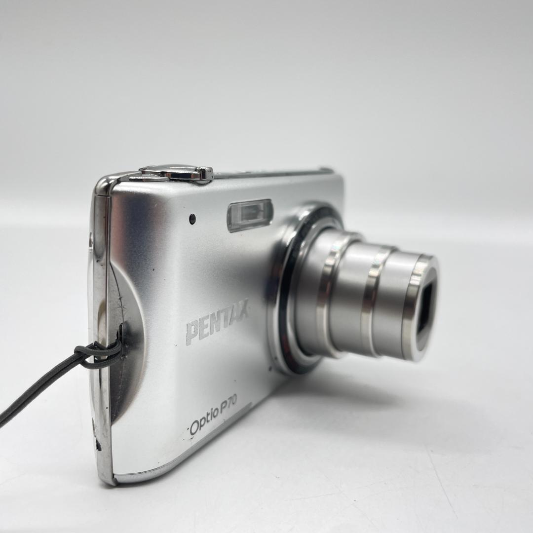 【動作品・転送特典有り】PENTAX Optio P70 SILVER