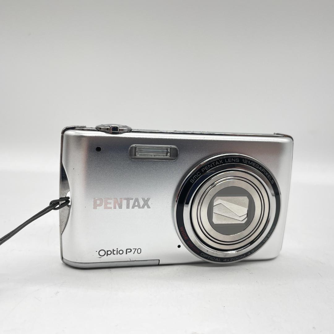 【動作品・転送特典有り】PENTAX Optio P70 SILVER