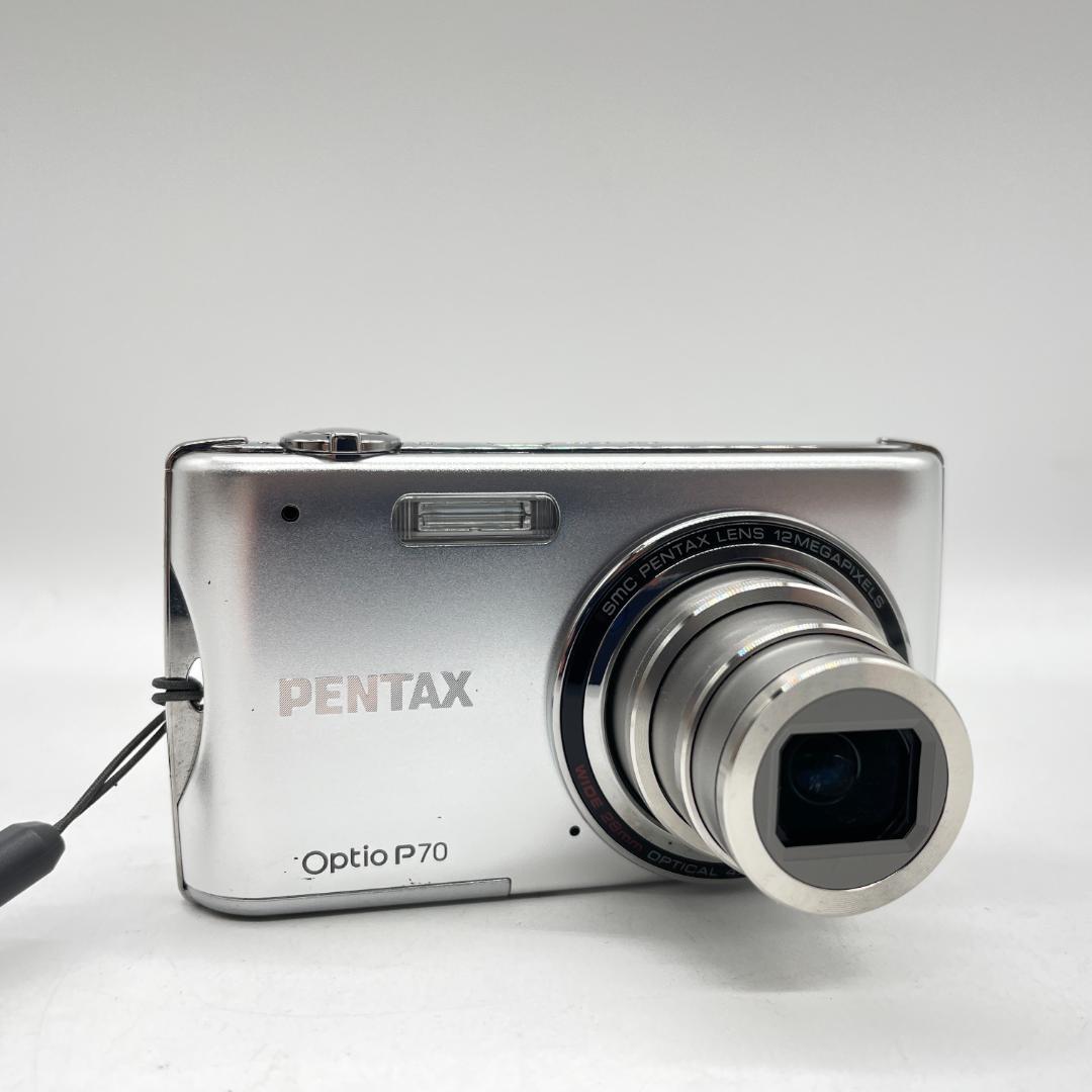 【動作品・転送特典有り】PENTAX Optio P70 SILVER