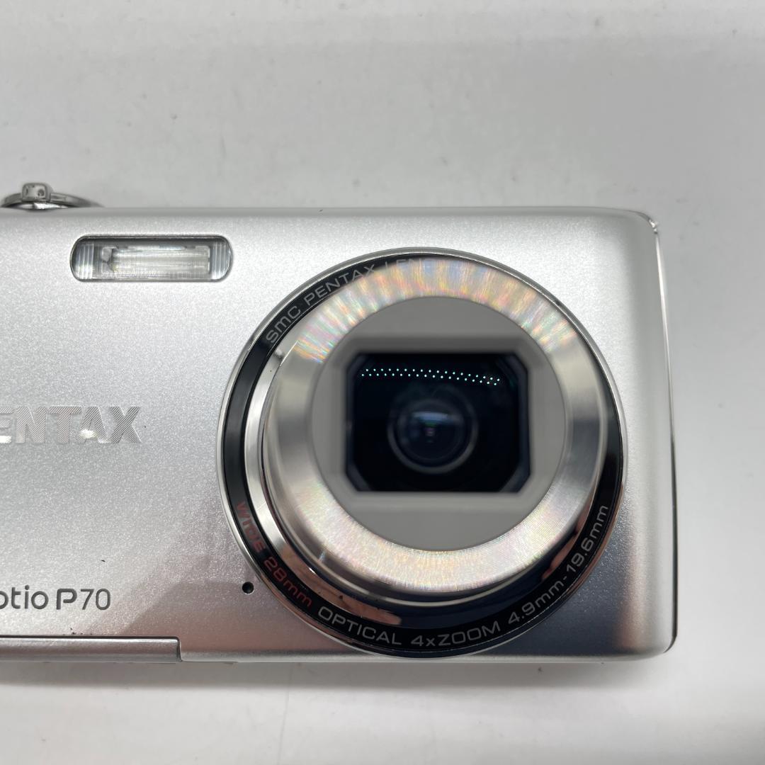 【動作品・転送特典有り】PENTAX Optio P70 SILVER