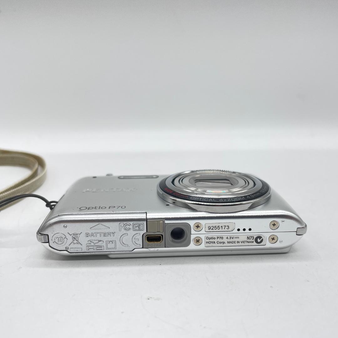 【動作品・転送特典有り】PENTAX Optio P70 SILVER