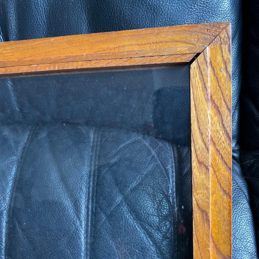 古い木製ガラスケース　玩具屋　おもちゃお菓子ケース　収納箱1台　2番　昭和レトロ