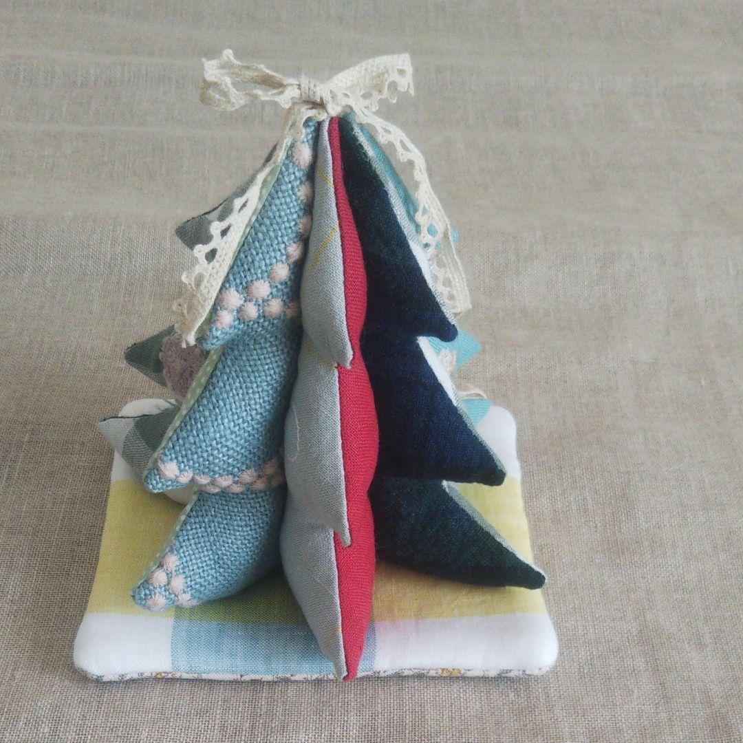 ミナペルホネン  ハンドメイド  クリスマスツリー  Thank You  ミナ