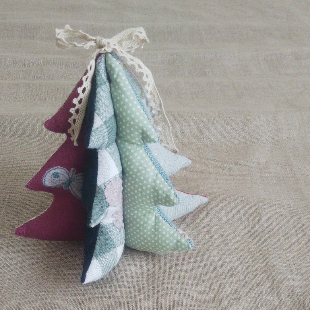 ミナペルホネン  ハンドメイド  クリスマスツリー  Thank You  ミナ