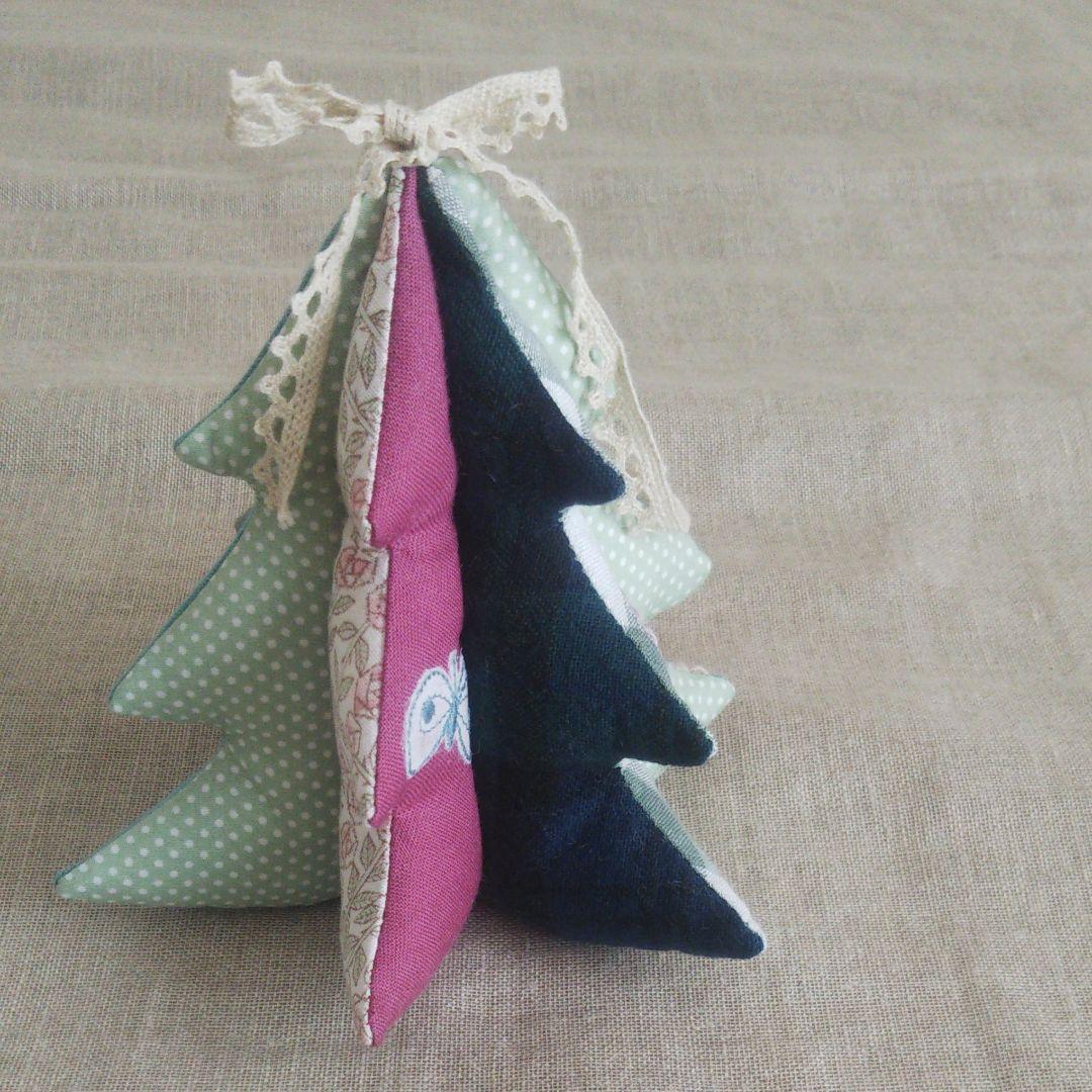 ミナペルホネン  ハンドメイド  クリスマスツリー  Thank You  ミナ