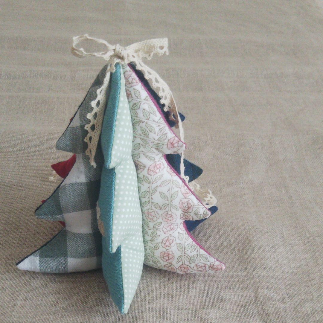 ミナペルホネン  ハンドメイド  クリスマスツリー  Thank You  ミナ