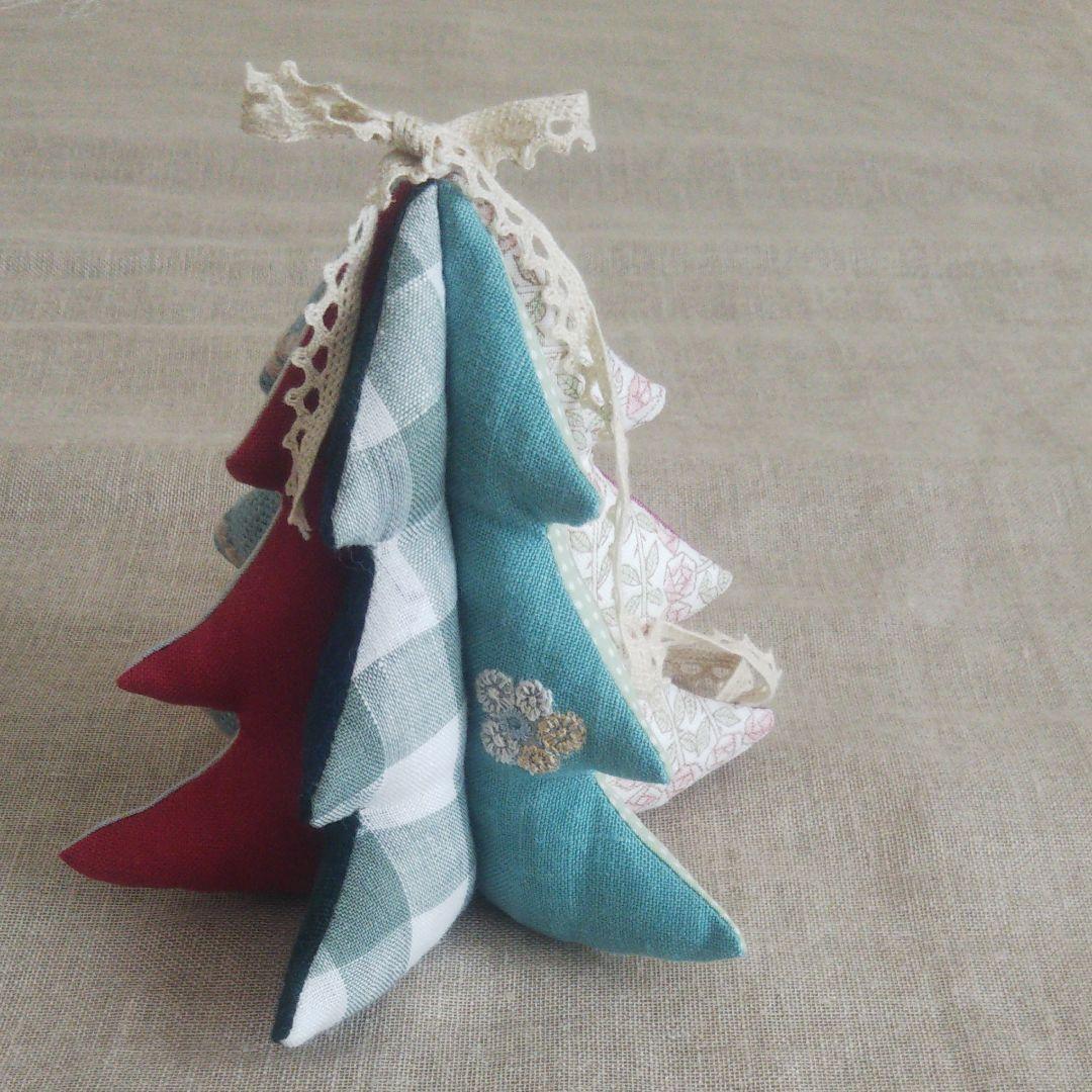 ミナペルホネン  ハンドメイド  クリスマスツリー  Thank You  ミナ