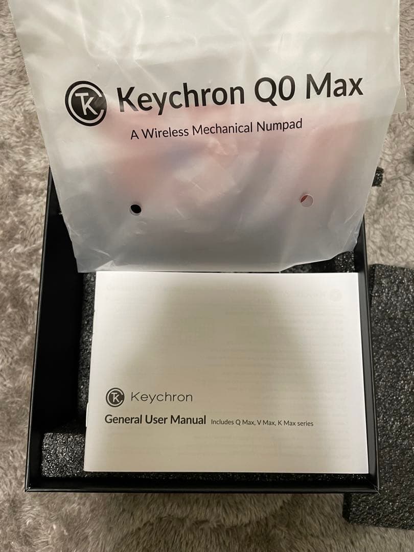 Keychron Q0 Max QMK Gateron メカニカル茶軸