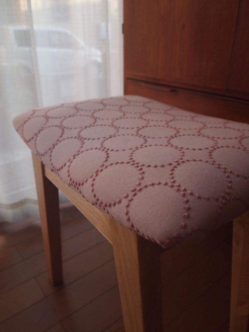 ミナペルホネン ハンドメイド スツール dop タンバリン 生地 チェア ベンチ