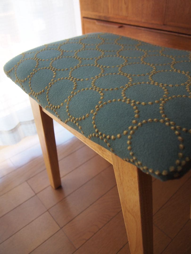 ミナペルホネン ハンドメイド スツール dop タンバリン 生地 チェア ベンチ