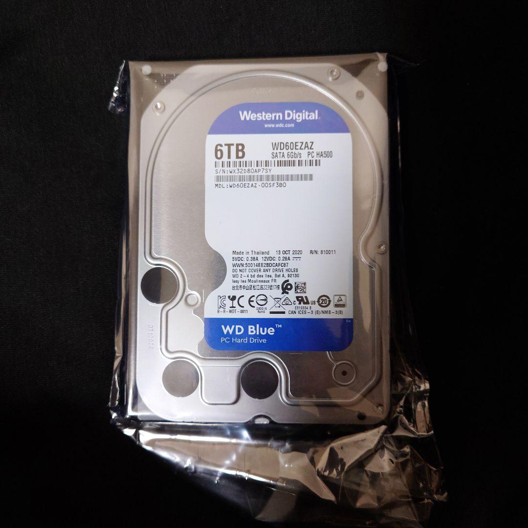 WD Blue 5400 RPM 6TB ハードディスクドライブ