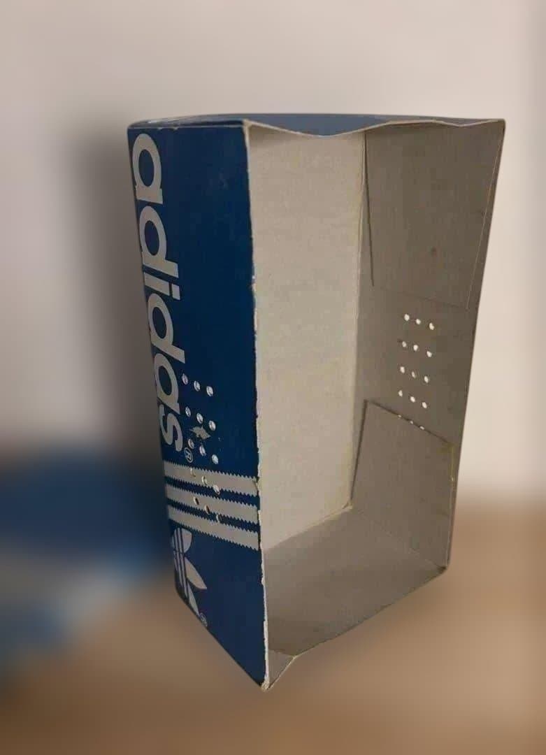 80s Vintage adidas Blue Boxフランス製カントリー