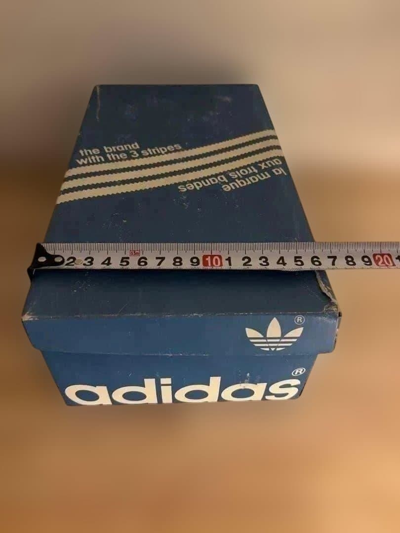 80s Vintage adidas Blue Boxフランス製カントリー