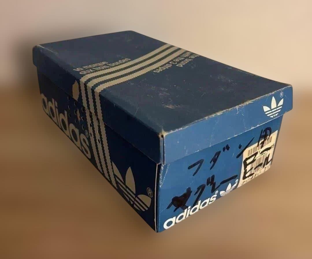 80s Vintage adidas Blue Boxフランス製カントリー