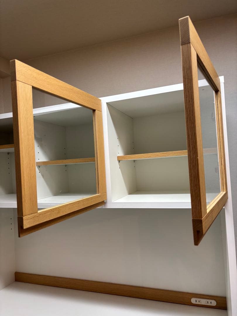 モモナチュラル　食器棚　カップボード　momonatural食器棚