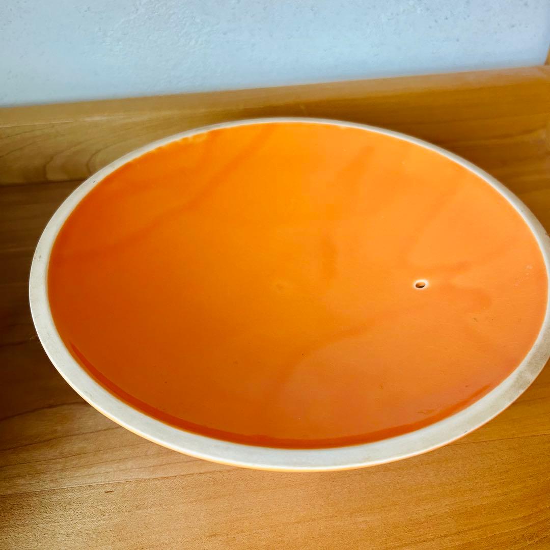 ガス　鍋　お鍋　陶器　蓋　黒　オレンジ　パーティー 調理器具　土鍋