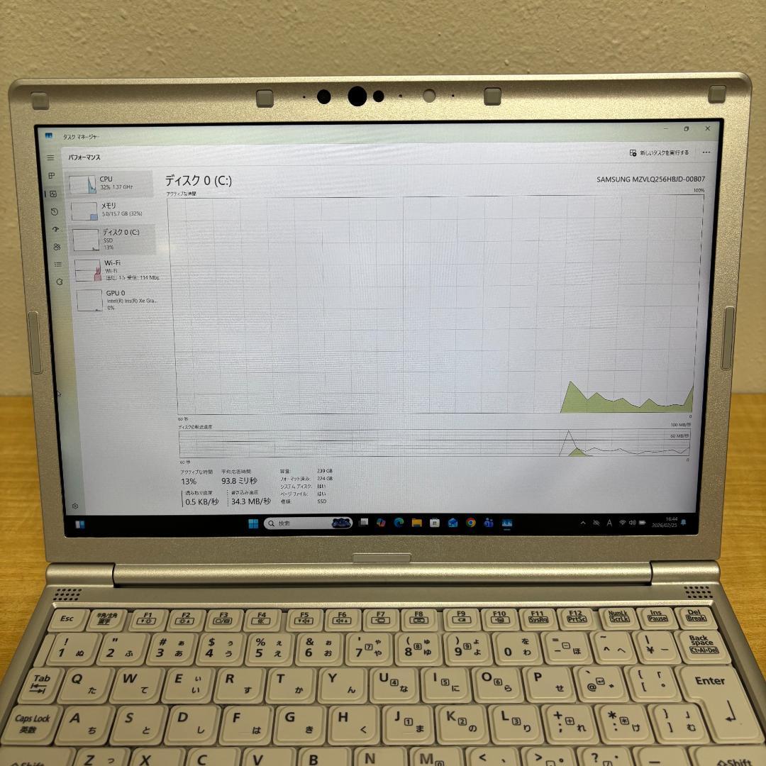 【快適動作】Let’sNote SV1 i5 11世代 16GB/256GB