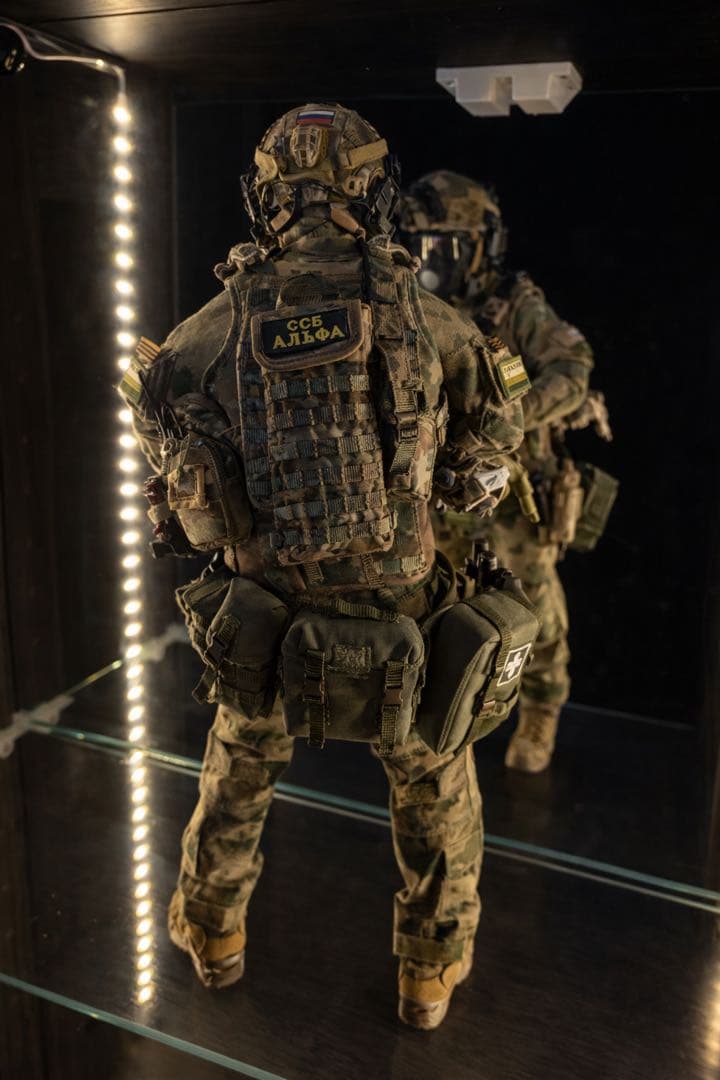 DAMTOYS スペツナズ ロシア特殊任務部隊 機関銃手 1/6フィギュア