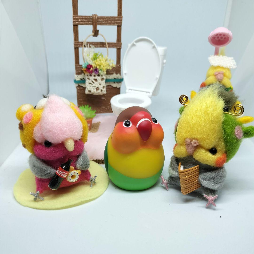 【1名様募集】羊毛フェルト インコちゃんオーダーページ ①