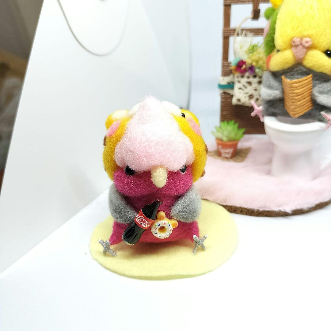 【1名様募集】羊毛フェルト インコちゃんオーダーページ ①