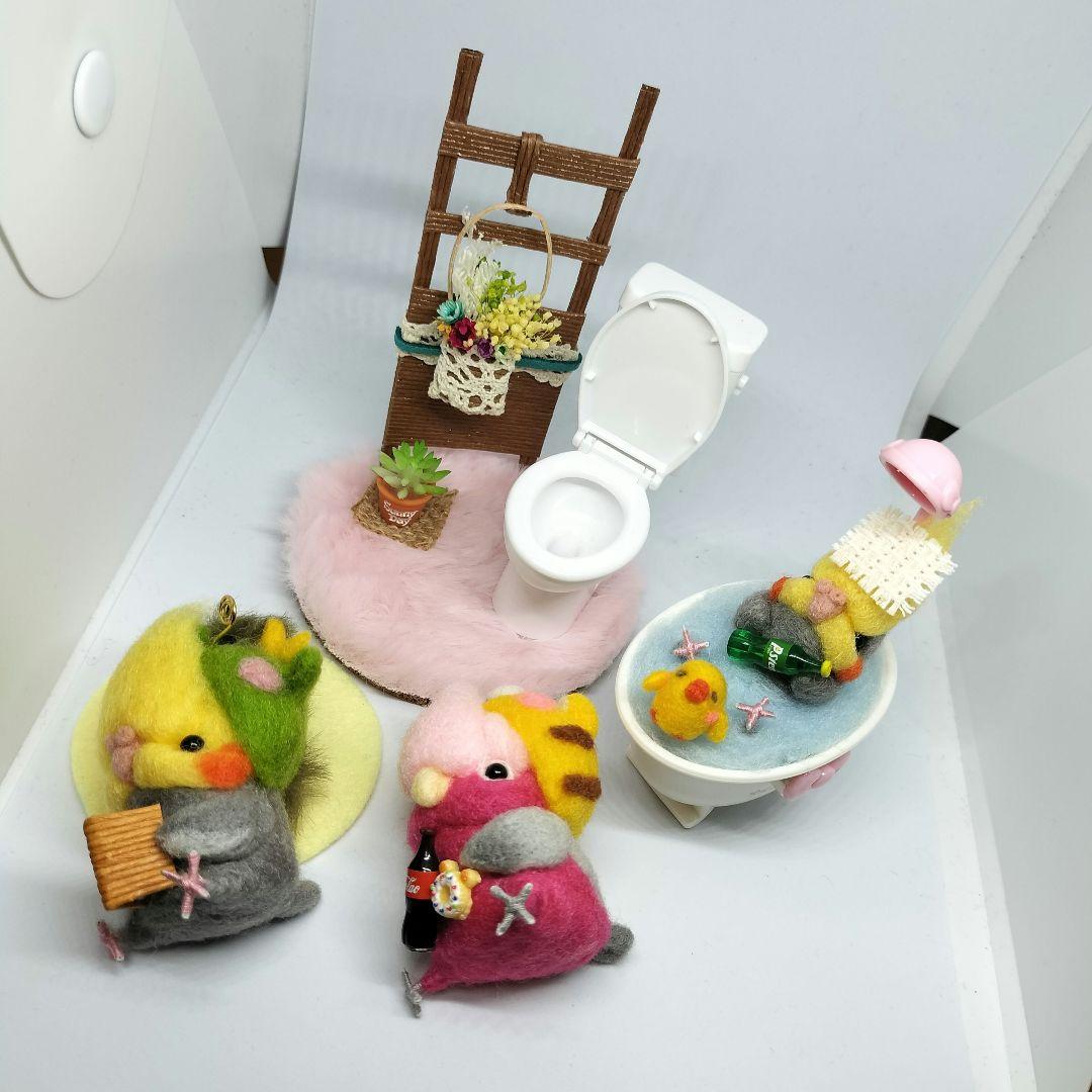【1名様募集】羊毛フェルト インコちゃんオーダーページ ①