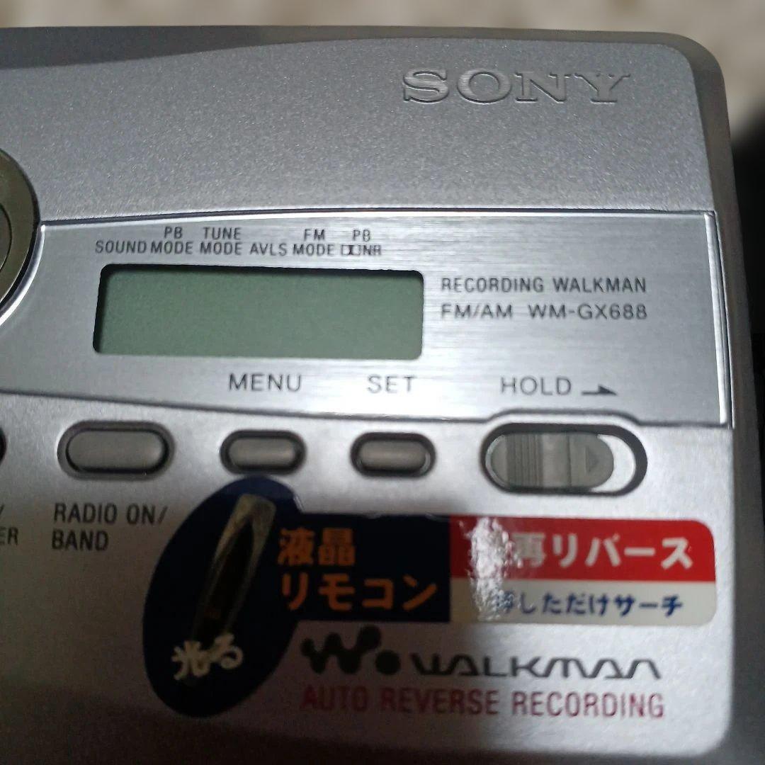 SONY カセットWALKMAN ソニーウォークマン　シルバー