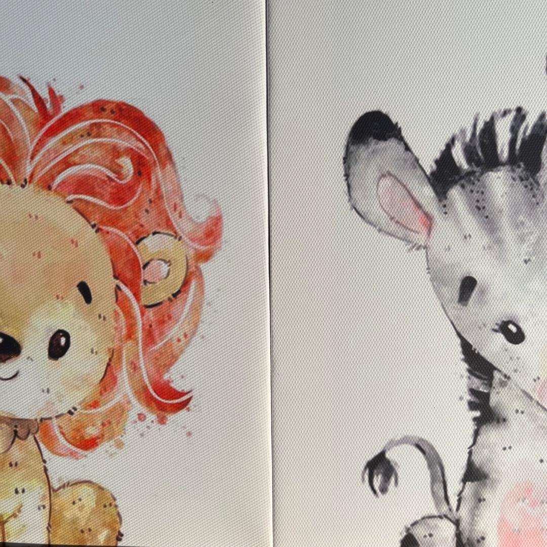 キャンバスプリントアート animals 絵画 額付き インテリア