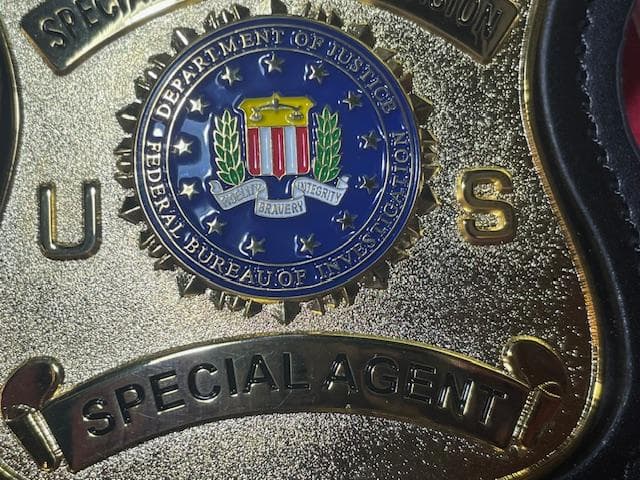 FBI SPECIAL AGENT バッジ