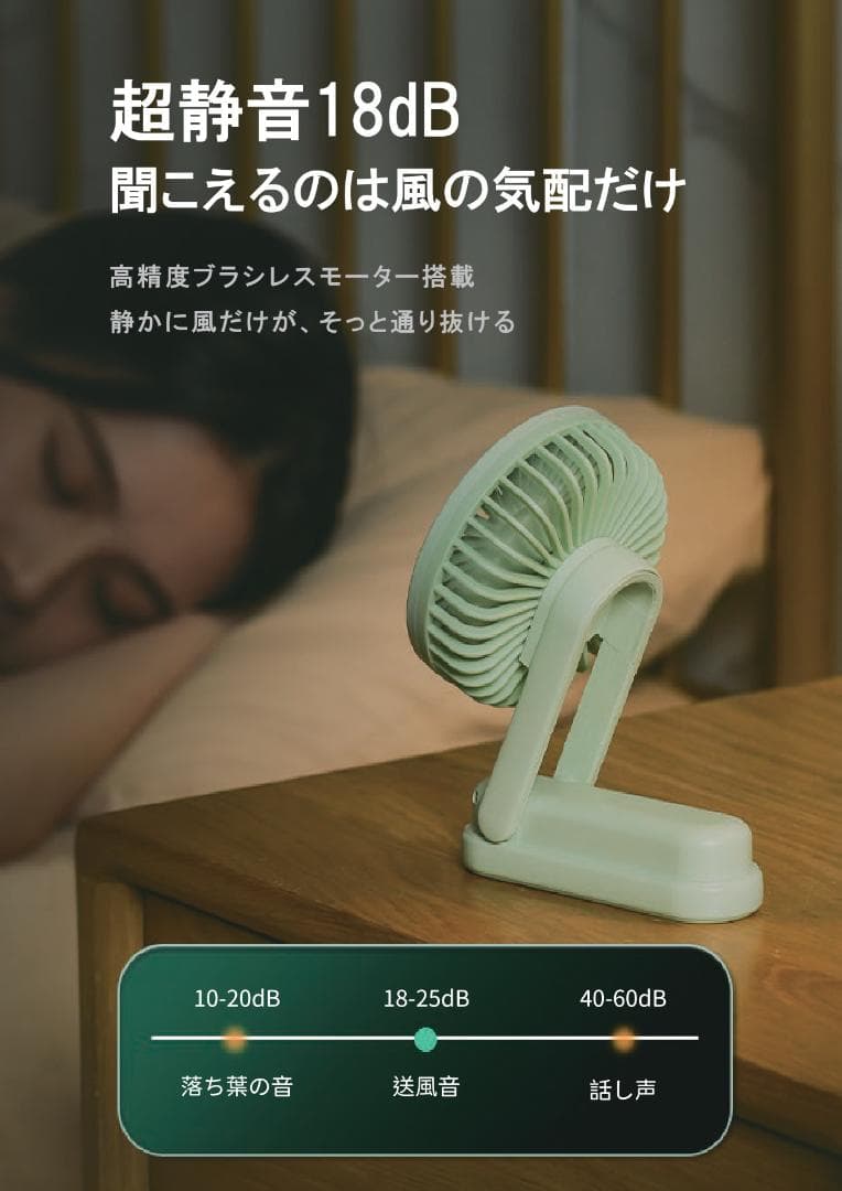 選べる3色12台セット！モバイルバッテリー機能付折り畳みハンディファン！