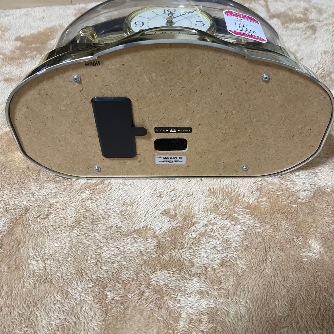 【超美品】SEIKO メロディア　からくり時計　置き時計　bz341g 動作◎