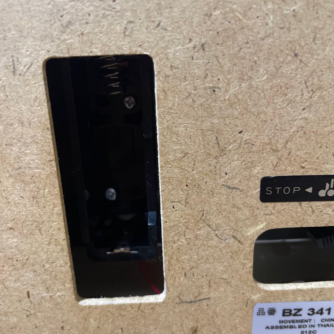 【超美品】SEIKO メロディア　からくり時計　置き時計　bz341g 動作◎