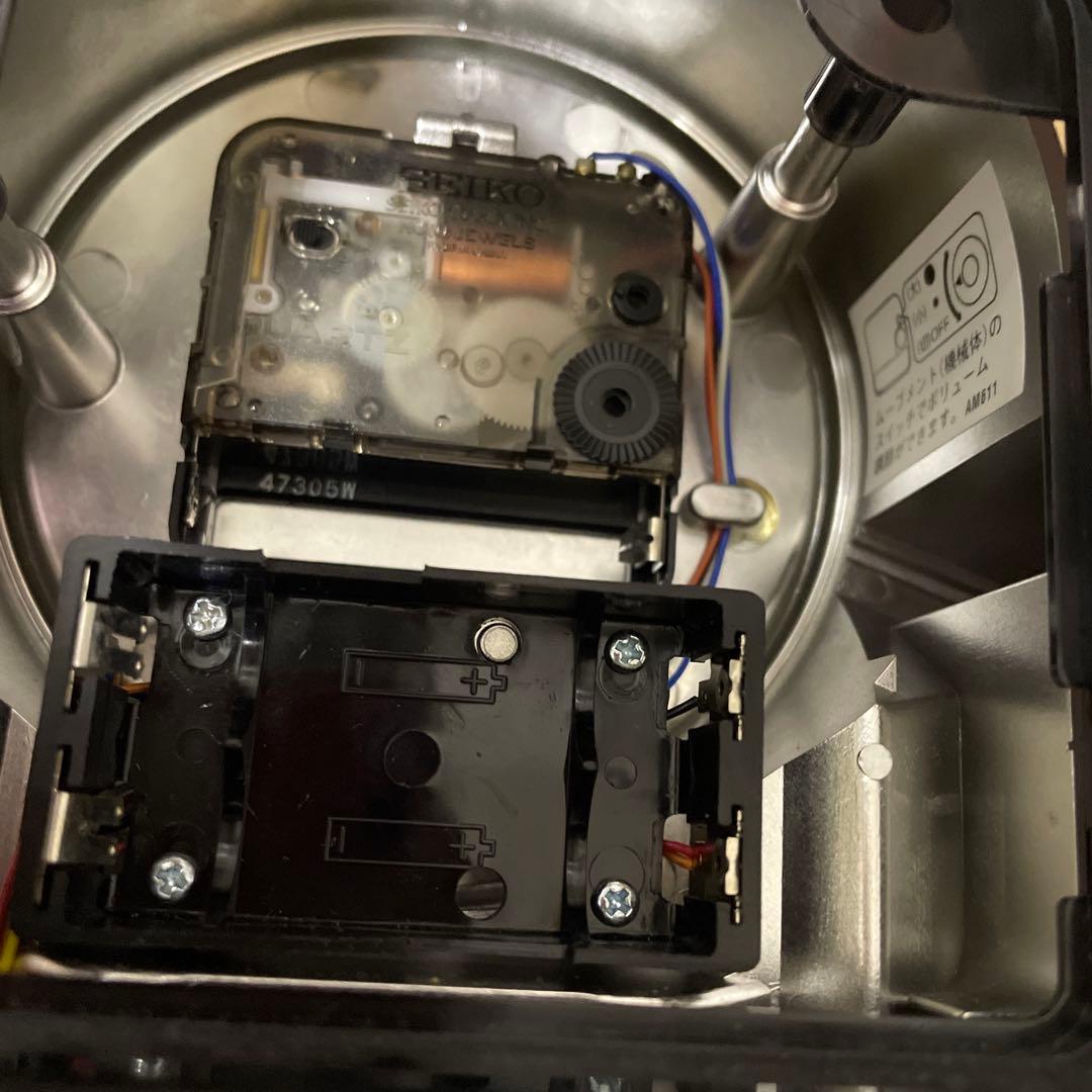 【超美品】SEIKO メロディア　からくり時計　置き時計　bz341g 動作◎