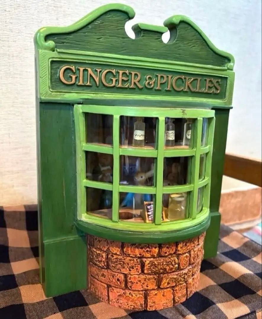 【希少】加藤工芸 ピーターラビット★ジオラマ/キーチェインボックス/キーボックス