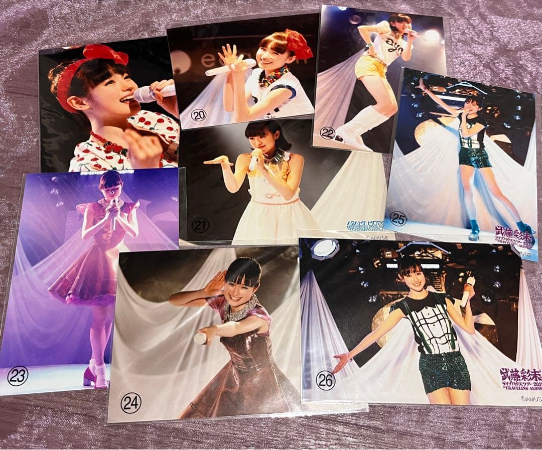武藤彩未2013 公式写真No.19〜26 8枚　さくら学院　アミューズ