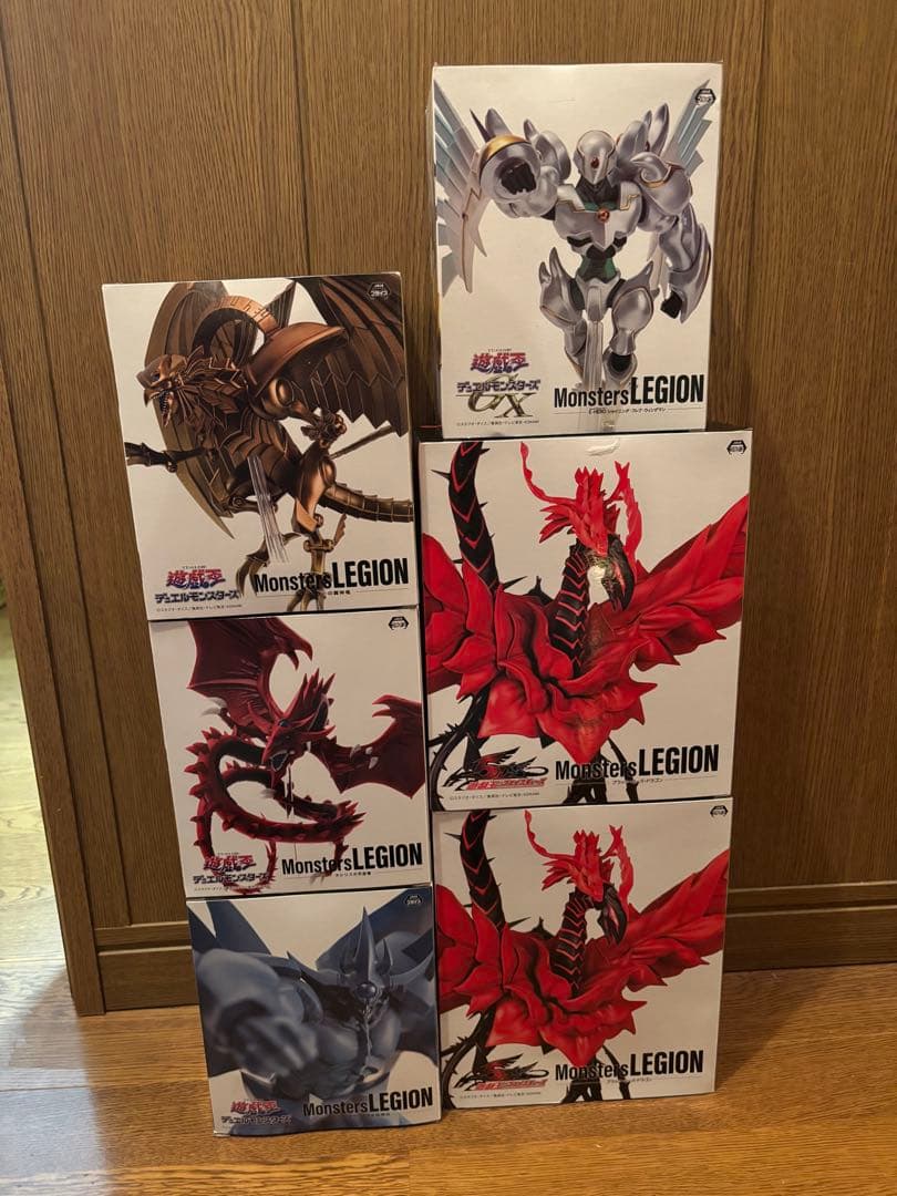 遊戯王　フィギュア　6体セット　Monsters LEGION