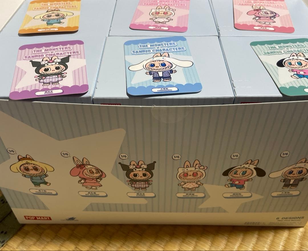 ポップマート　ラブブ　サンリオコラボ　6点セット