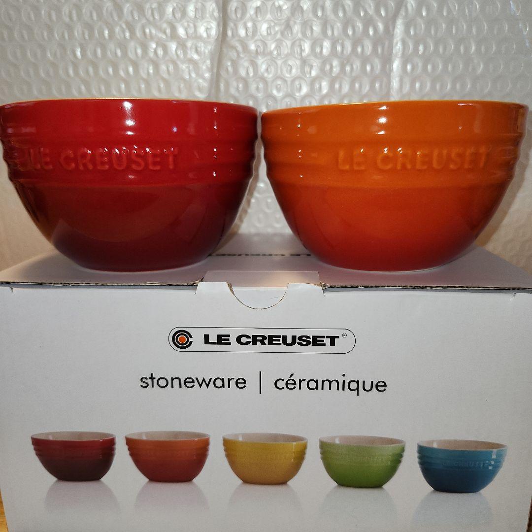 LE CREUSET ル・クルーゼ ストーンウェア ボウル 5個セット
