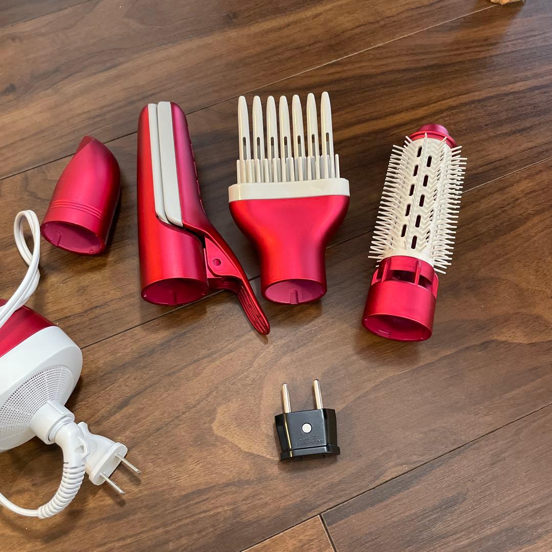 【中古】パナソニックくるくるドライヤーナノケアEH-KN9C