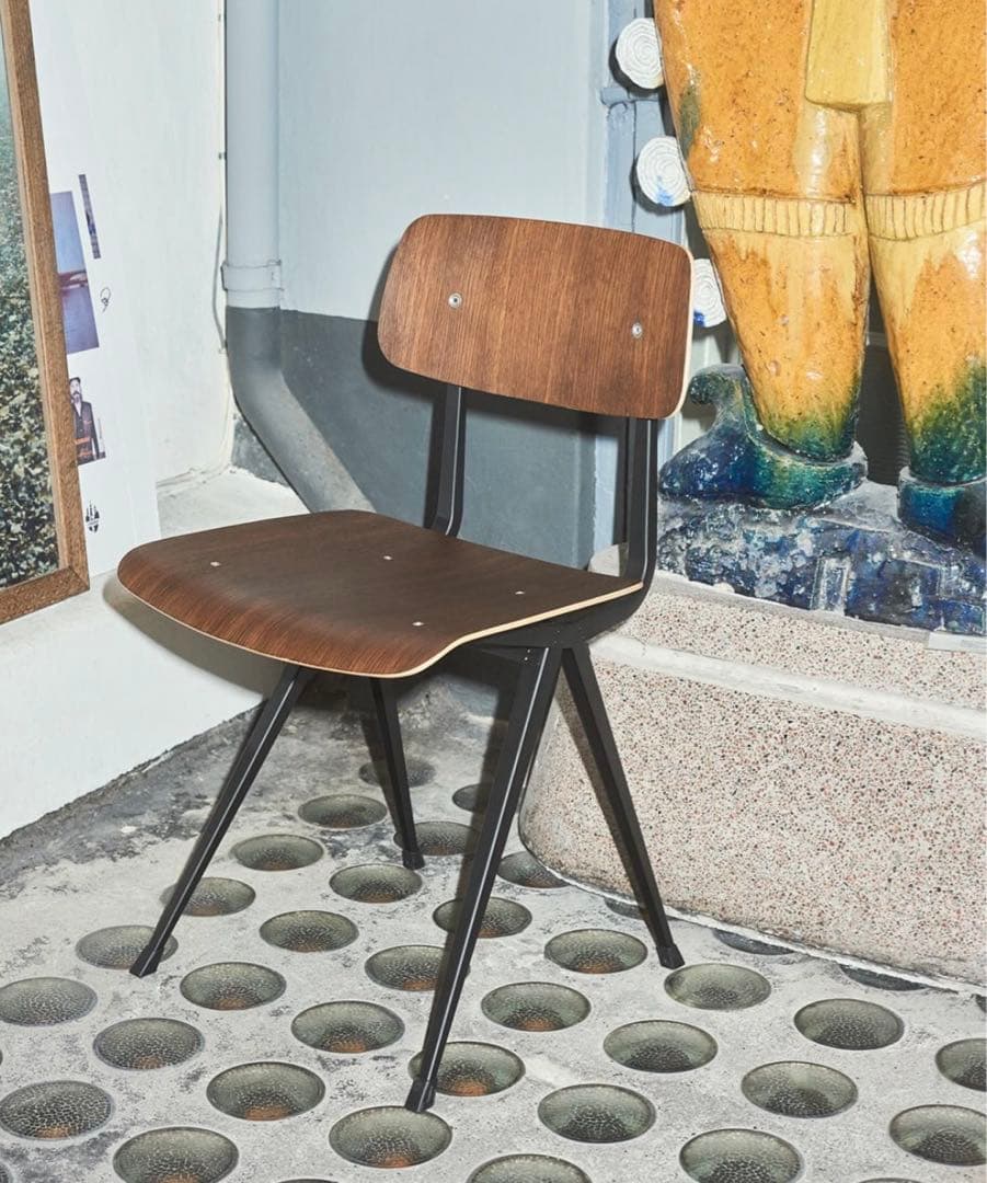 新品 Result chair リザルトチェア BLACK 椅子 イス リプロ