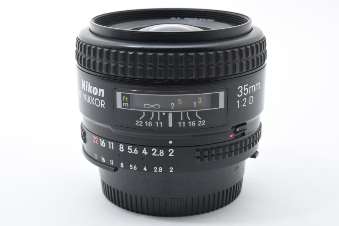美品 NIKON AF NIKKOR 35mm F2 D AF レンズ B714