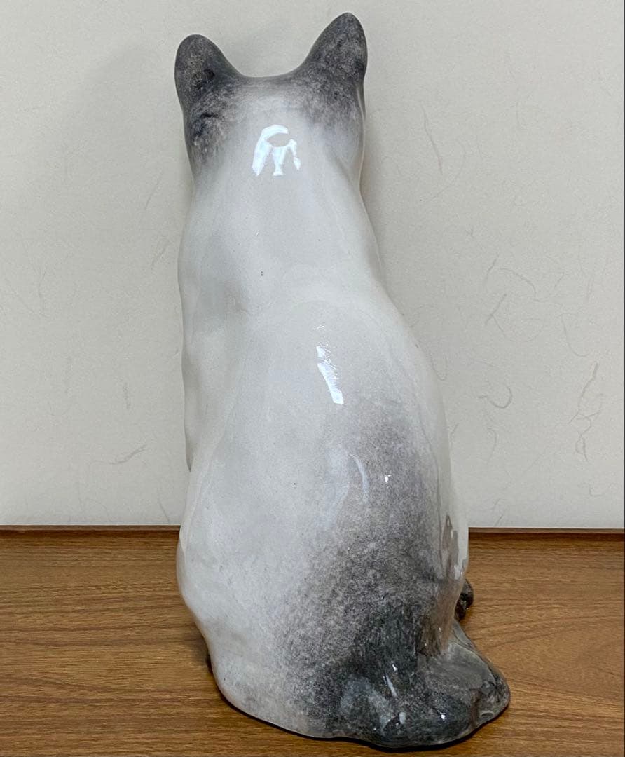 ウィンスタンレイキャット　ケンジントンキャット　寒色シャム猫　サイズ7　貫入無し