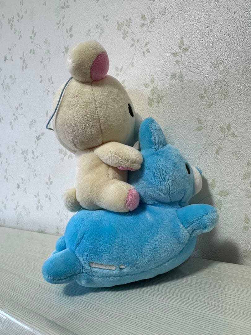 コリラックマ　あつめてぬいぐるみ　うさぎの風船　【ピンク・ブルー・イエロー】