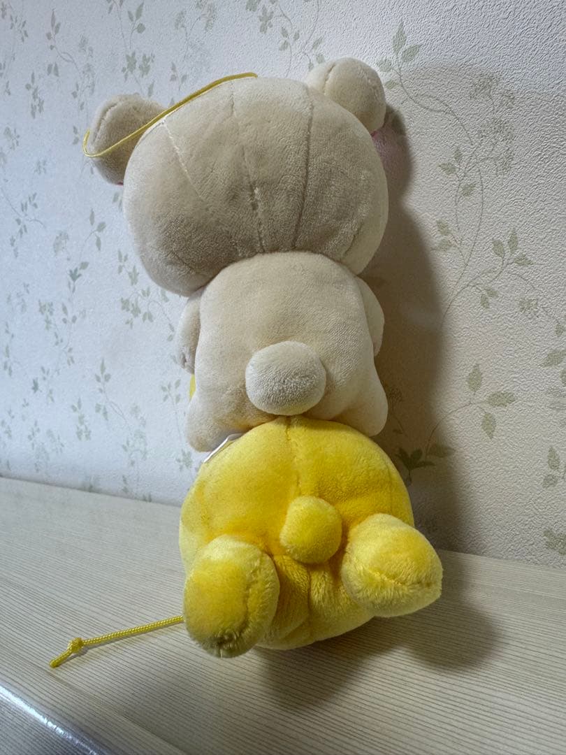 コリラックマ　あつめてぬいぐるみ　うさぎの風船　【ピンク・ブルー・イエロー】
