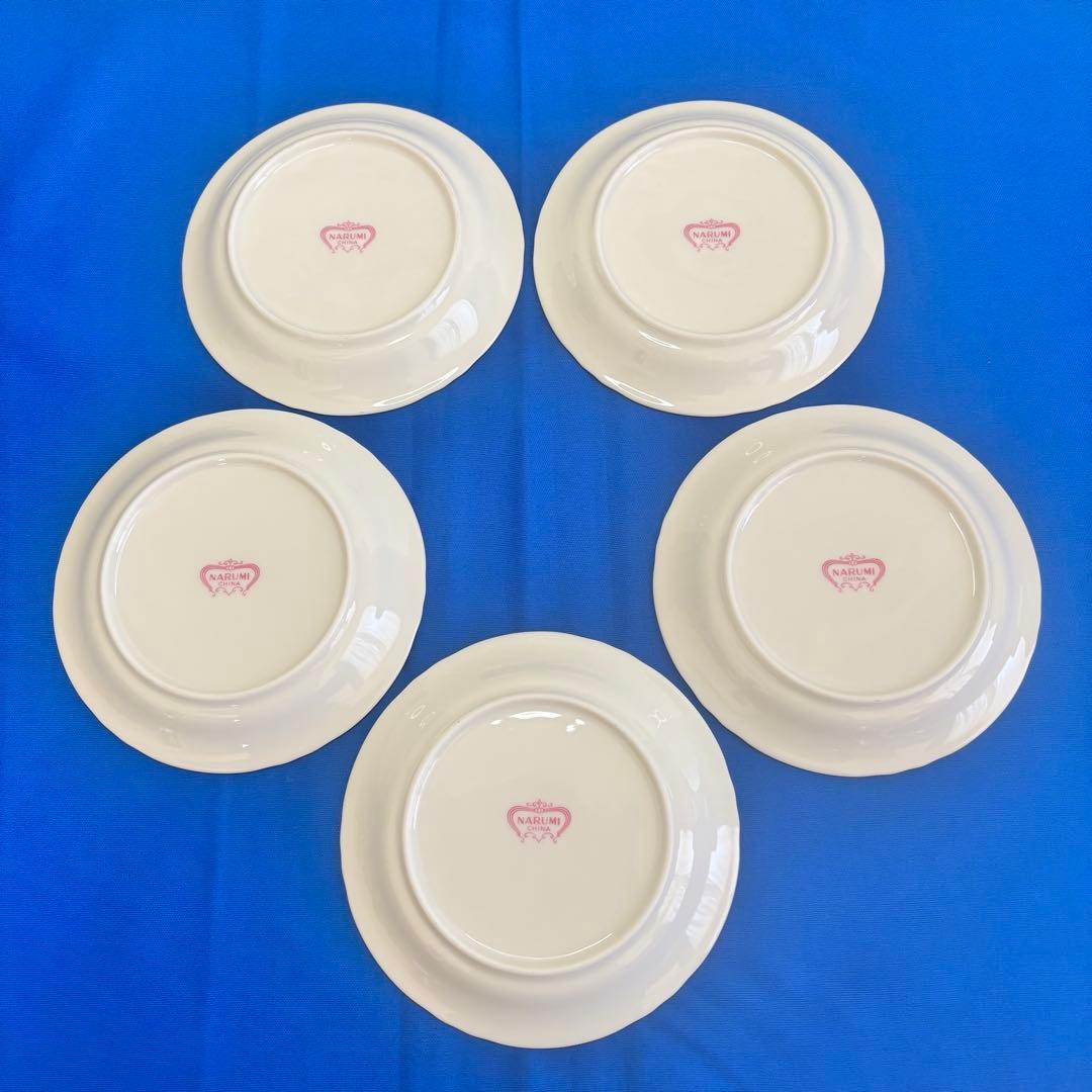 NARUMI パーティー皿セット 箱付き 金縁プレート 来客用 未使用保管 廃盤